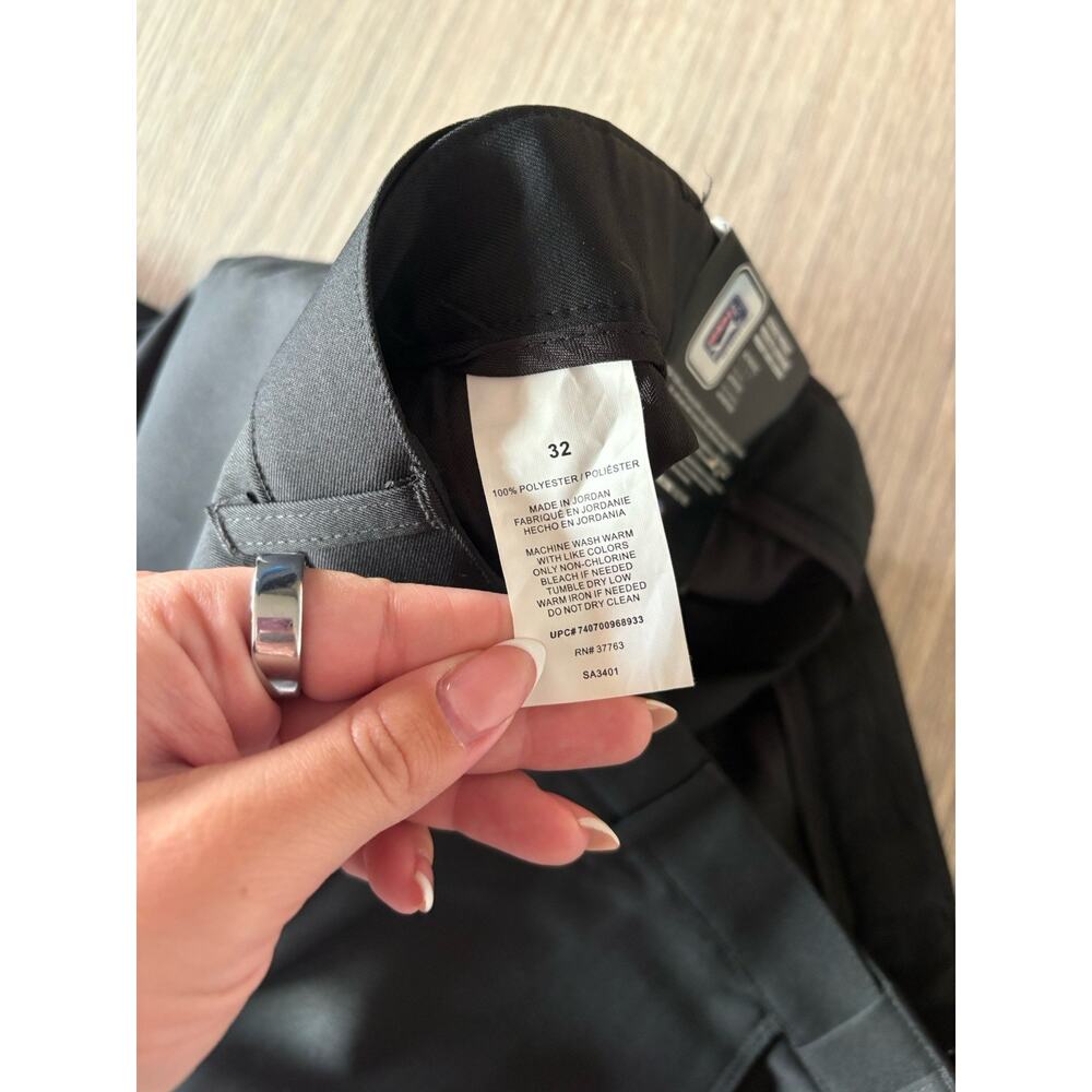 PGA TOUR Golf Pants Mens 32x30 Black Performance Expandable Waist NWT Stretch - Picture 5 of 6